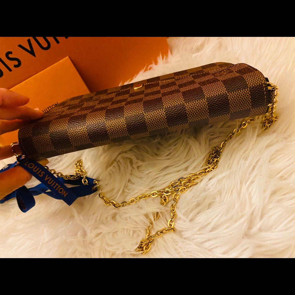 SOLD!!!!! Louis Vuitton Felicie Ebene pochette bag - Picture 8 of 15